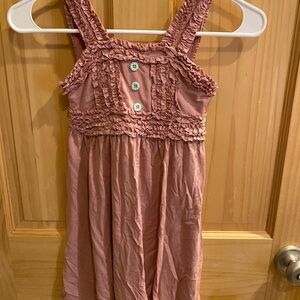 Matilda Jane Pink Ruffled Kids Dress